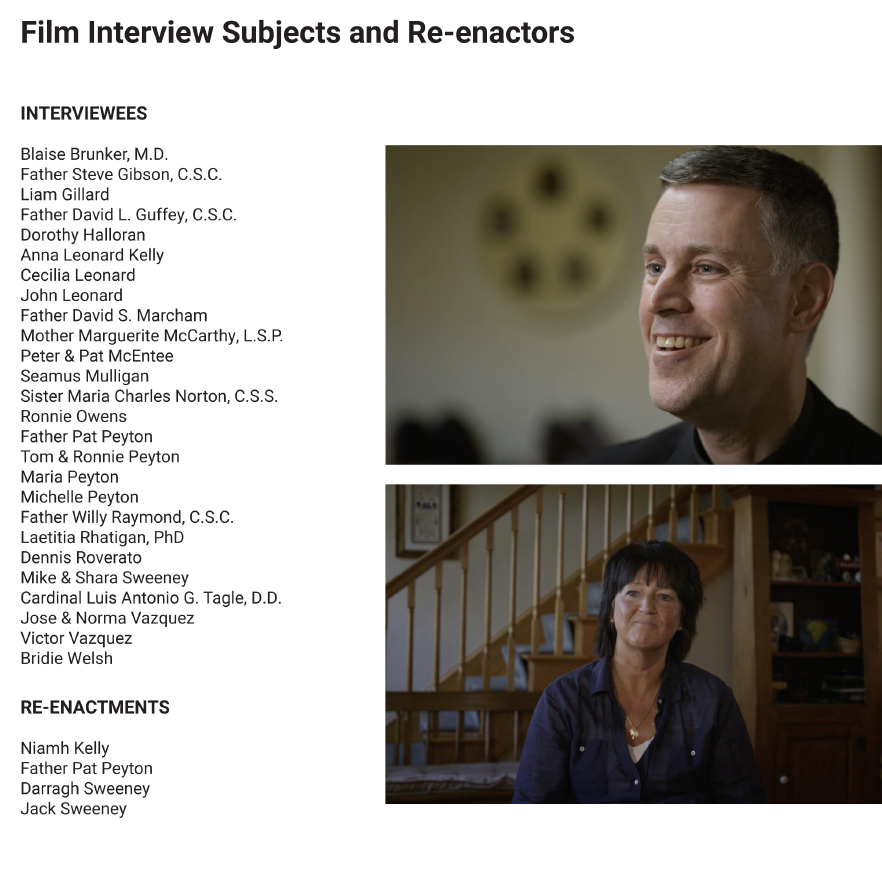 Interview Subjects and ReEnactors image