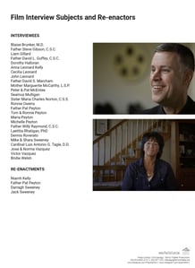 Interview Subjects and ReEnactors image